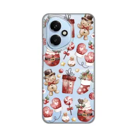 Silikonska futrola - maska print Skin za Huawei Honor 400 Cozy Christmas.