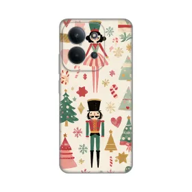 Silikonska futrola - maska print za Xiaomi Redmi 15C 4G Vintage Christmas.