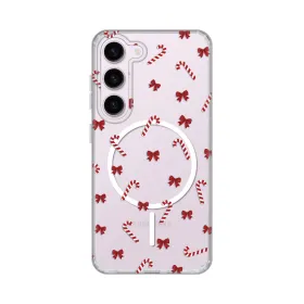 Futrola - maska print Magsafe za Samsung S911B Galaxy S23 Candy Bows.