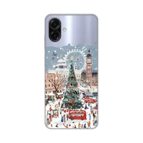 Silikonska futrola - maska print Skin za Samsung A075F Galaxy A07 Christmas Town.