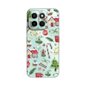 Silikonska futrola - maska print Skin za Huawei Honor X6c Winter Spirit.