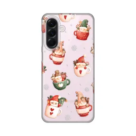 Silikonska futrola - maska print za Samsung A566 Galaxy A56 5G Ho Ho Ho.