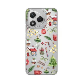 Silikonska futrola - maska print Skin za Huawei Honor 400 Lite Winter Spirit.