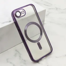 Futrola - maska CAMERA PROTECT MagSafe za iPhone 16E (6.1) ljubicasta (MS).