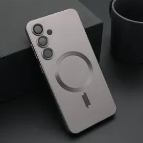 Futrola - maska ELEGANT MAGSAFE za Samsung S926 Galaxy S24 Plus 5G siva (MS).