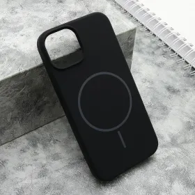 Futrola - maska FLEX MagSafe za iPhone 13 (6.1) crna (MS).