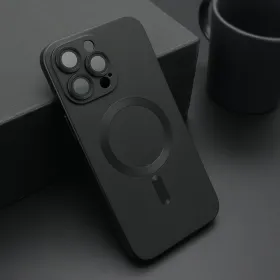 Futrola - maska ELEGANT MAGSAFE za iPhone 14 Pro Max (6.7) crna (MS).