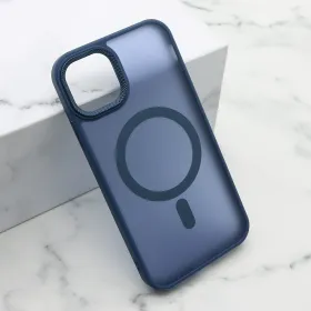 Futrola - maska SILKY MAGSAFE II za iPhone 11 (6.1) plava (MS).