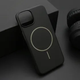 Futrola - maska PURE mat MagSafe za iPhone 13 (6.1) crna (MS).