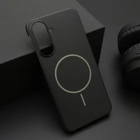 Futrola - maska PURE mat MagSafe za Samsung A566 Galaxy A56 5G crna (MS).