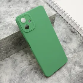 Silikonska futrola - maska Pro Camera za Samsung A065F Galaxy A06 tamno zelena (MS).