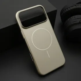 Futrola - maska PURE mat MagSafe za iPhone 17 Pro Max (6.9) zlatna (MS).