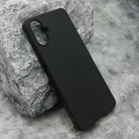 Silikonska futrola - maska CARBON LIGHT za Samsung A065F Galaxy A06 crna (MS).