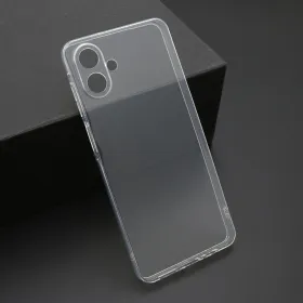 Futrola - maska ultra tanki PROTECT silikon za Samsung A075F Galaxy A07 providna (bela) (MS).