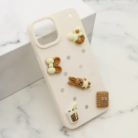 Futrola - maska TOY za iPhone 14 (6.1) bela (MS).