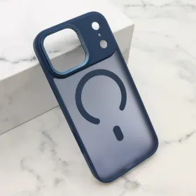 Futrola - maska SILKY MagSafe II za iPhone 17 Pro Max (6.9) plava (MS).