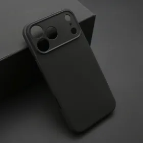 Futrola - maska ultra tanki KOLOR za iPhone 17 Pro Max (6.9) crna (MS).