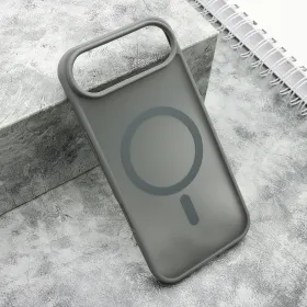 Futrola - maska SILKY MagSafe za iPhone AIR (6.6) siva (MS).