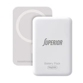 Power Bank prenosiva baterija MagSafe Superior 15W 10000 mAh beli (MS).