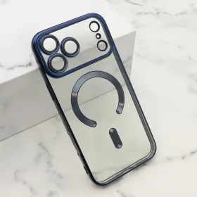 Futrola - maska CAMERA PROTECT MAGSAFE II za iPhone 17 Pro Max (6.9) tamno plava (MS).