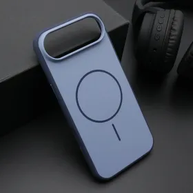 Futrola - maska CHROME MagSafe za iPhone AIR (6.6) plava (MS).