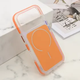Futrola - maska AMBER RING MagSafe za iPhone 17 Pro (6.3) narandzasta (MS).