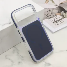 Futrola - maska AMBER RING MagSafe za iPhone 17 Pro (6.3) plava (MS).