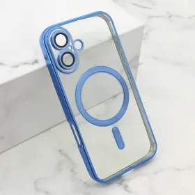 Futrola - maska CAMERA PROTECT MagSafe za iPhone 16 (6.1) plava (MS).
