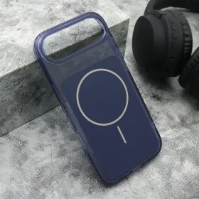 Futrola - maska AMBER SHINE MagSafe za iPhone 17 AIR (6.6) plava (MS).