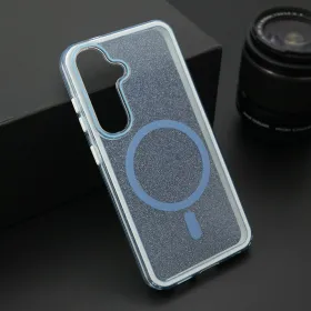 Futrola - maska CRYSTAL MagSafe za Samsung S931 Galaxy S25 5G plava (MS).