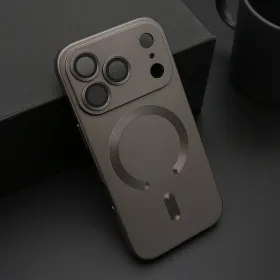 Futrola - maska ELEGANT MAGSAFE za iPhone 17 Pro (6.3) siva (MS).
