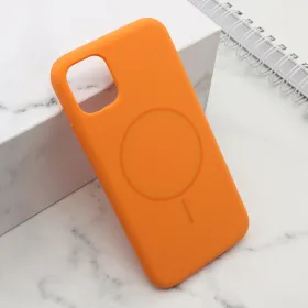 Futrola - maska FLEX MagSafe za iPhone 11 (6.1) narandzasta (MS).