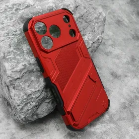 Futrola - maska COLOR STRONG II za iPhone 17 Pro (6.3) crvena (MS).