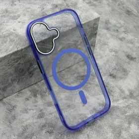 Futrola - maska COLOR RING MagSafe za iPhone 17 (6.3) plava (MS).