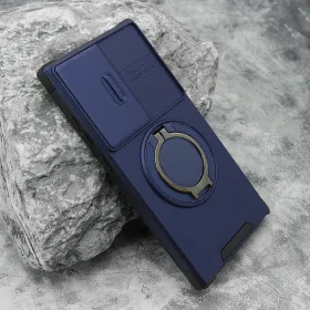 Futrola - maska DEFENDER CAMSHIELD za Samsung S928 Galaxy S24 Ultra 5G plava (MS).