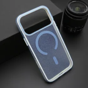 Futrola - maska CRYSTAL MagSafe za iPhone 17 Pro Max (6.9) plava (MS).