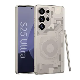 Futrola - maska CYBER GUARD za Samsung S938 Galaxy S25 Ultra 5G siva (GKK case) (MS).