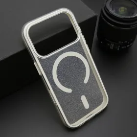 Futrola - maska CRYSTAL MagSafe za iPhone 17 Pro (6.3) bela (MS).