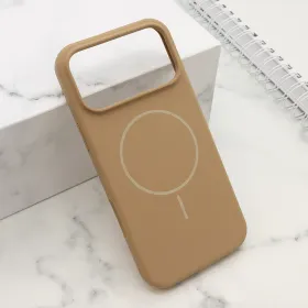 Futrola - maska PURE MagSafe za iPhone 17 Pro Max (6.9) braon (MS).