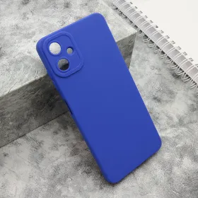 Silikonska futrola - maska Pro Camera za Samsung A065F Galaxy A06 tamno plava (MS).