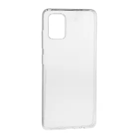 Futrola - maska ultra tanki PROTECT silikon za Samsung A515F Galaxy A51 providna (bela) (MS).