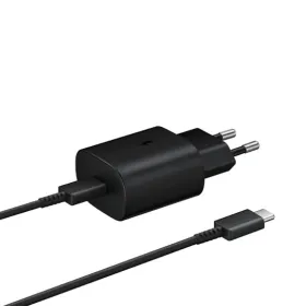 Kucni punjac Super Fast 25W/3A za Samsung PD + kabl type-C na Type C crni HQ (MS).