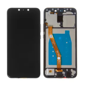 LCD ekran / displej za Huawei Mate 20 Lite+touch screen crni+frame crni.