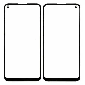 Staklo touchscreen-a+OCA za Samsung A215 Galaxy A21 2020 crno.