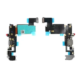 Flet kabl za iPhone 6S PLUS sa konektorom punjenja crni SMRW OEM.