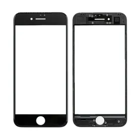 Staklo touchscreen-a+frame+OCA za iPhone 7 crno AAA.