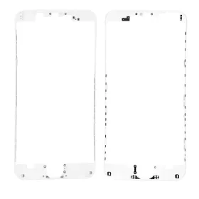Frame za LCD ekran / displej za iPhone 6 Plus 5,5 beli hot glue AAA.