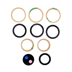 Staklo kamere za Samsung G998 Galaxy S21 Ultra Crno.