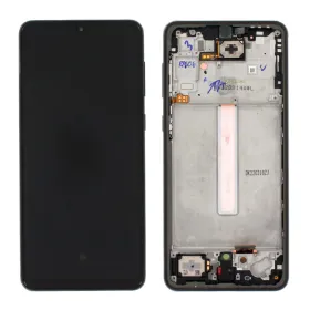 LCD ekran / displej za Samsung A336/Galaxy A33 5G + touchscreen + frame Black Service Pack Original/GH82-28143A.
