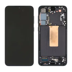 LCD ekran / displej za Samsung S916B/Galaxy S23 Plus + touchscreen + frame Phantom Black Service Pack Original/GH82-30476A.